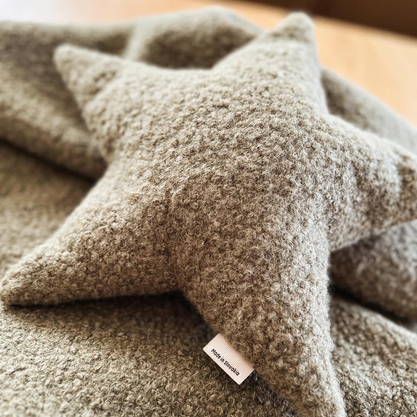 Boucle Star Pillow