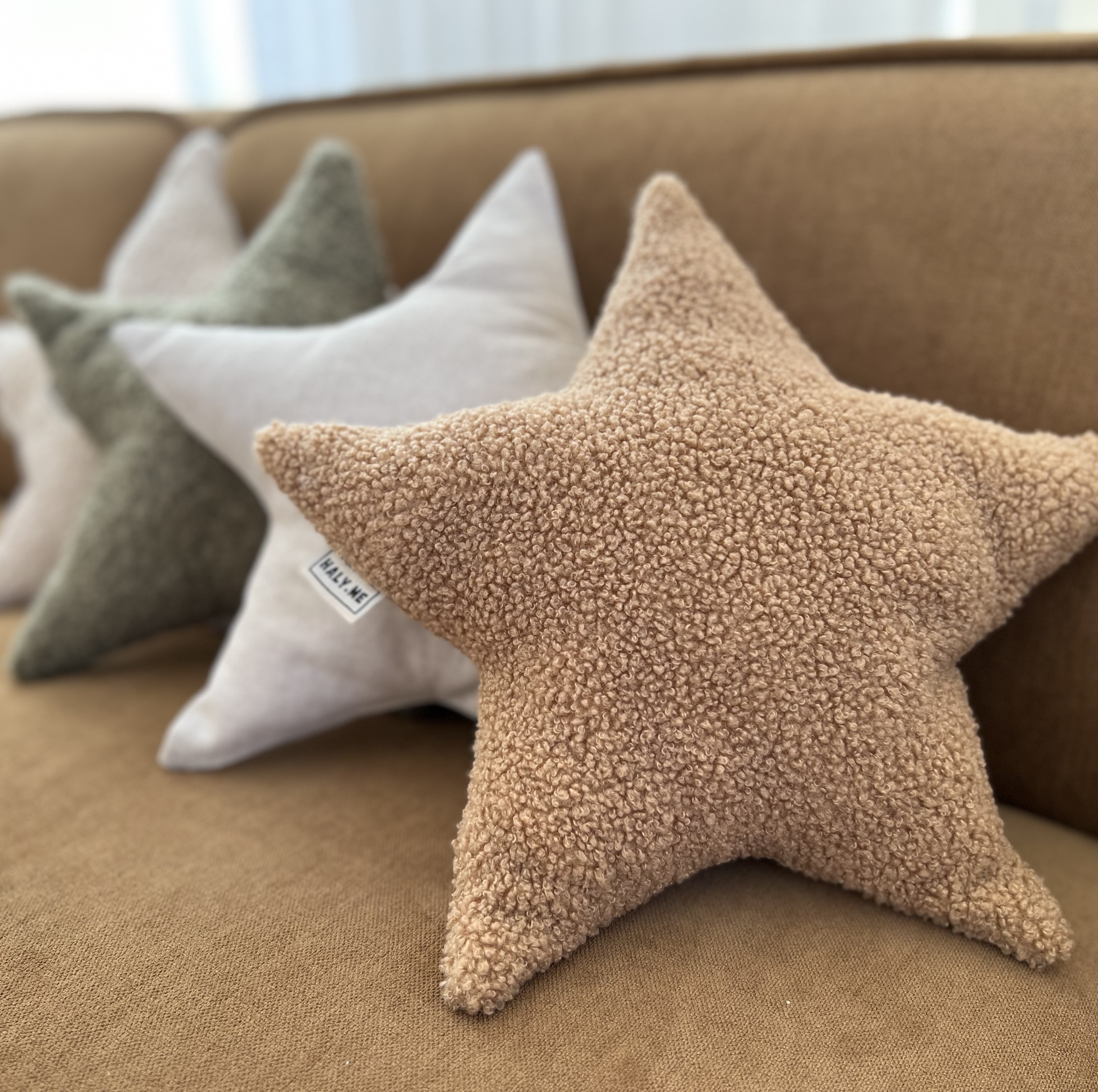 Boucle Star Pillow