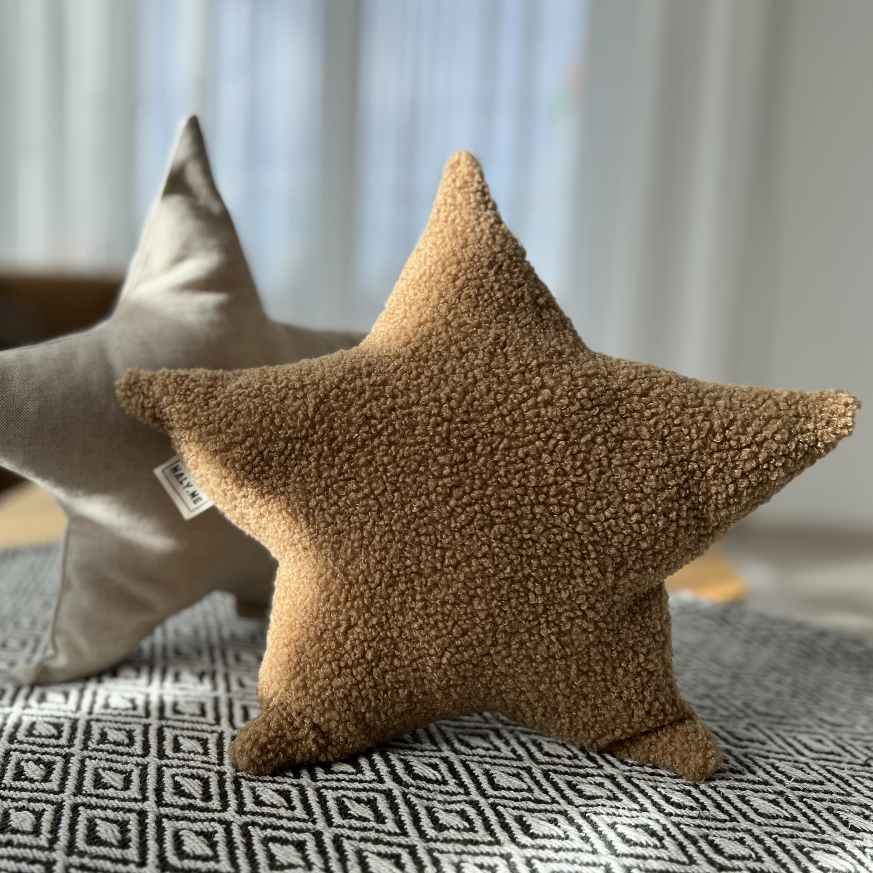 Boucle Star Pillow