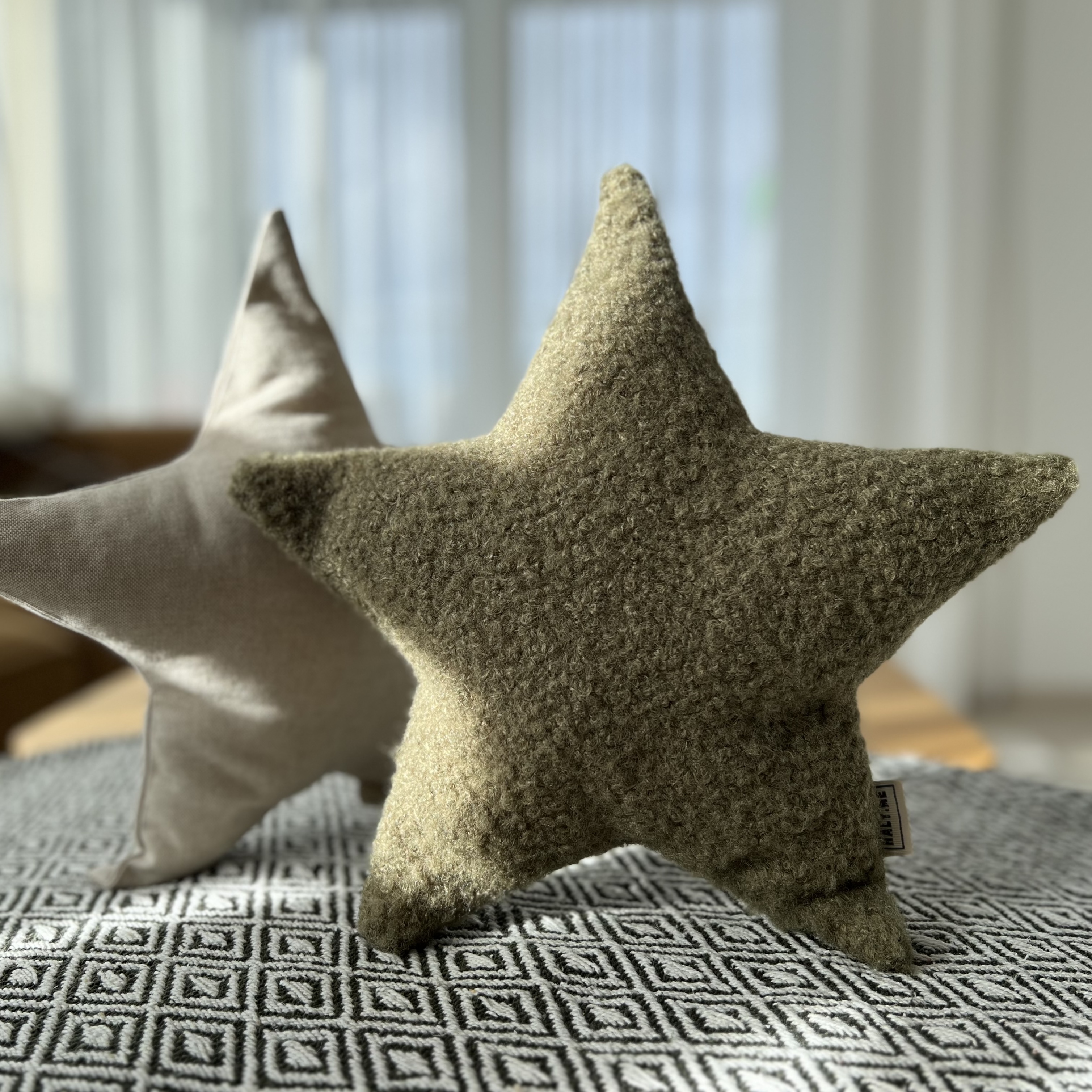 Boucle Star Pillow